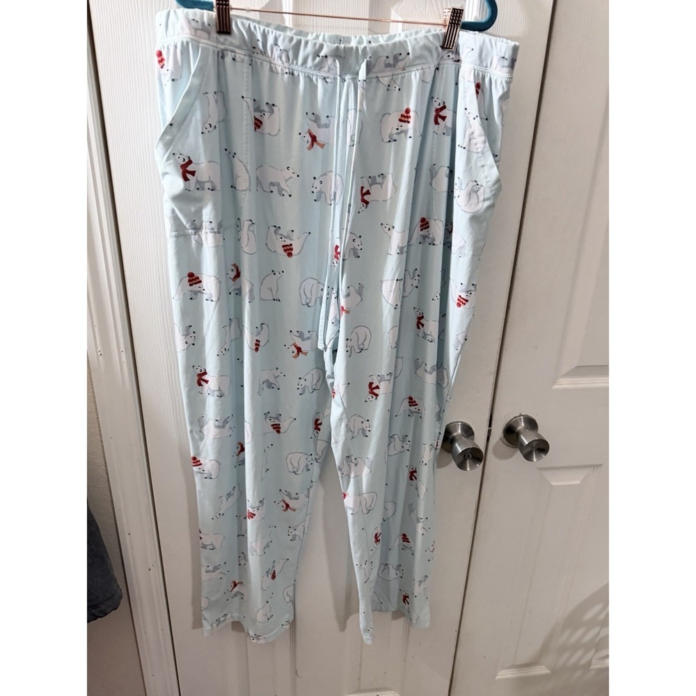 Plus Size Sonoma Goods For Life‎  Bear Pajama Pants, Sleepwear 2X